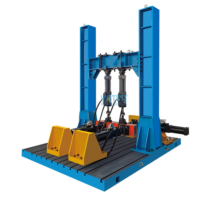 Bệ thử độ bền servo điện - thủy lực – má